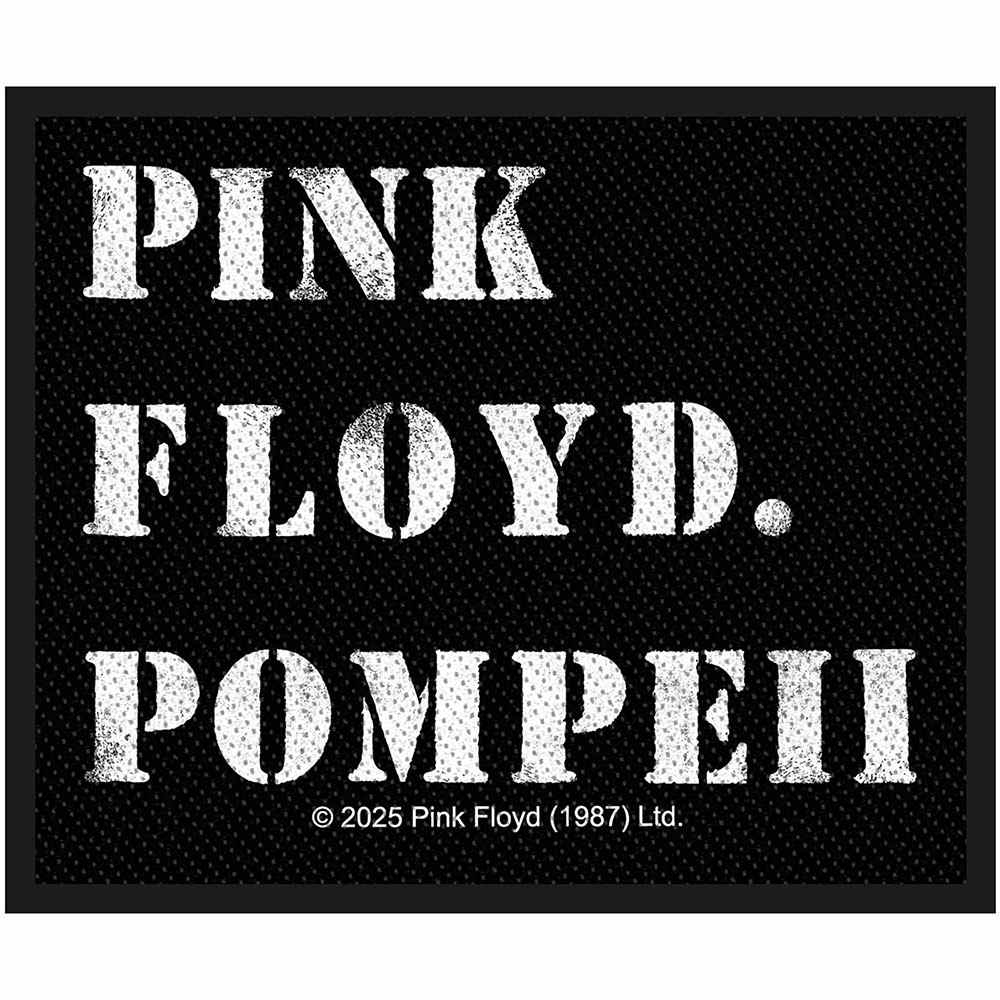 Pink Floyd - Stencil Logo Pièce - Noir